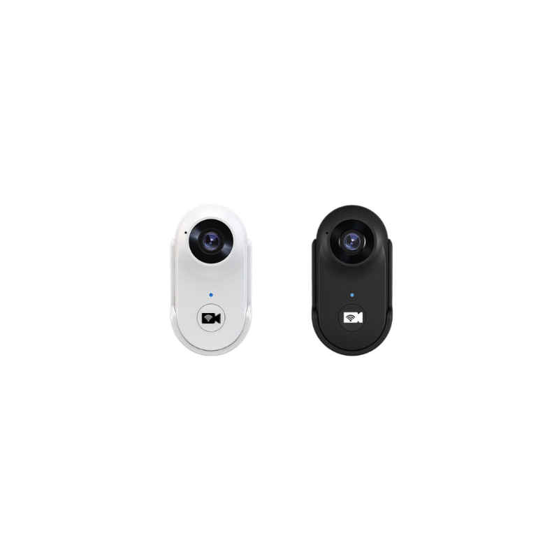 Caméra WiFi Pouce HD 1080P Sport Portable, Enregistreur Vidéo Moto Animaux 120° Grand-Angle