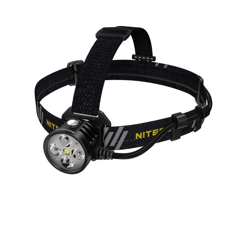 Lampe frontale NITECORE HU60 1600 lumens technologie E-focus légère rechargeable pour camping et trekking