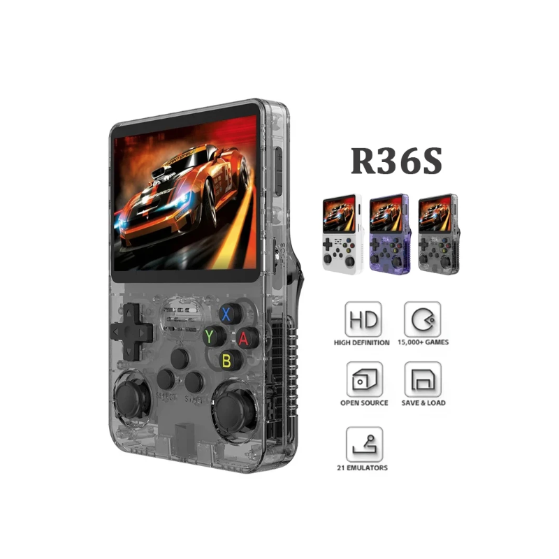 Console de Jeu Portable R36S Écran IPS 3.5