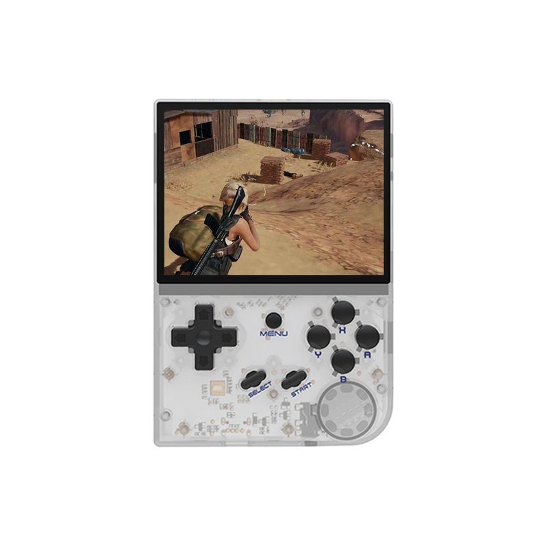 ANBERNIC RG35XX console de jeu rétro portable écran tactile IPS 3.5 pouces accessoire élégant couleur blanche