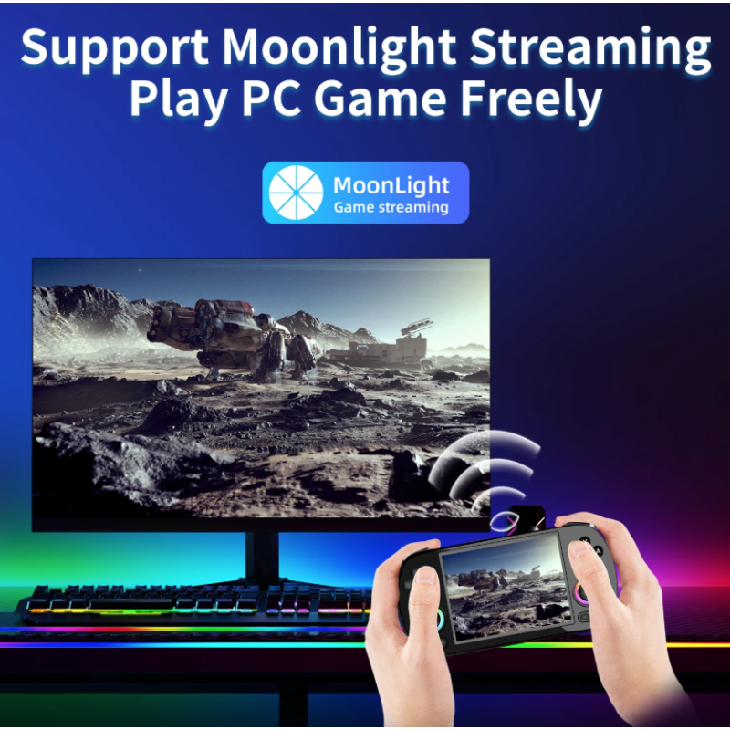 ANBERNIC RG40XX H Console de Jeu Portable Linux | Rétro 4.0