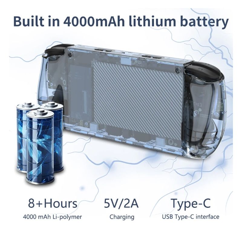 POWKIDDY RGB10 MAX3 console rétro-gaming écran IPS 5 pouces jeu open-source avec puce RK3566 haute performance