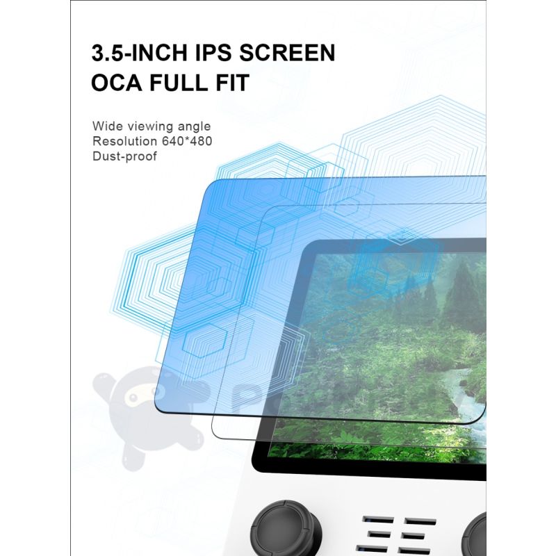 POWKIDDY RGB20S console portable rétro-gaming écran IPS 3.5 pouces système open source cadeau pour enfants