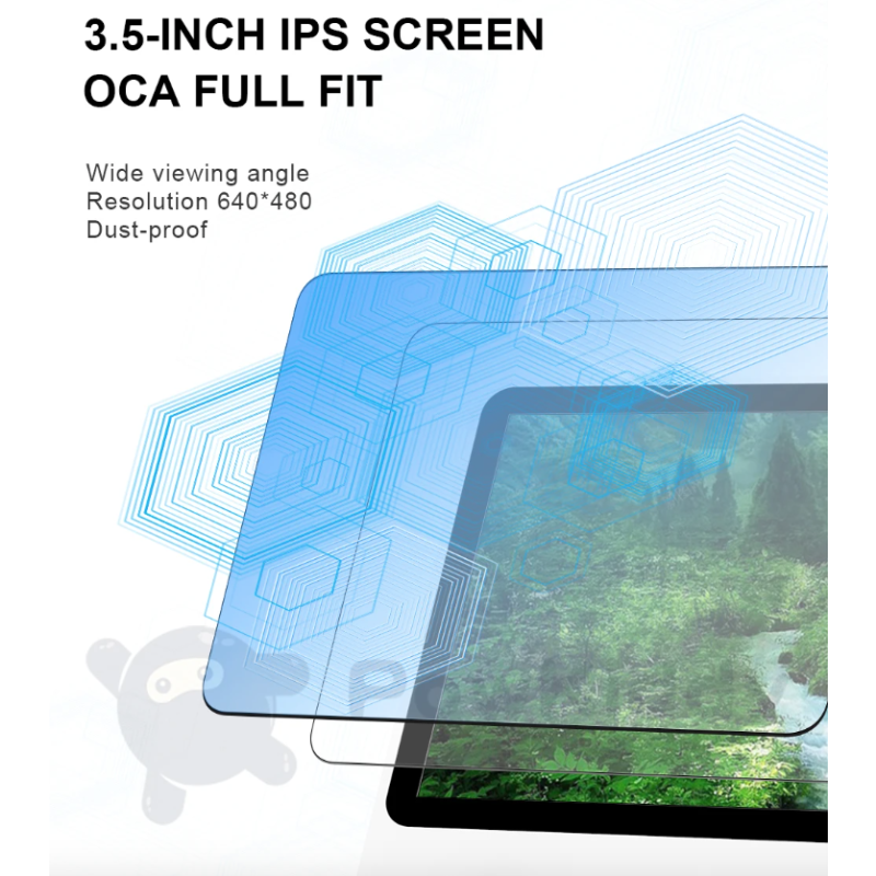 Console rétro POWKIDDY RGB20S avec écran 3,5 pouces pour gaming portable système open source RK3326