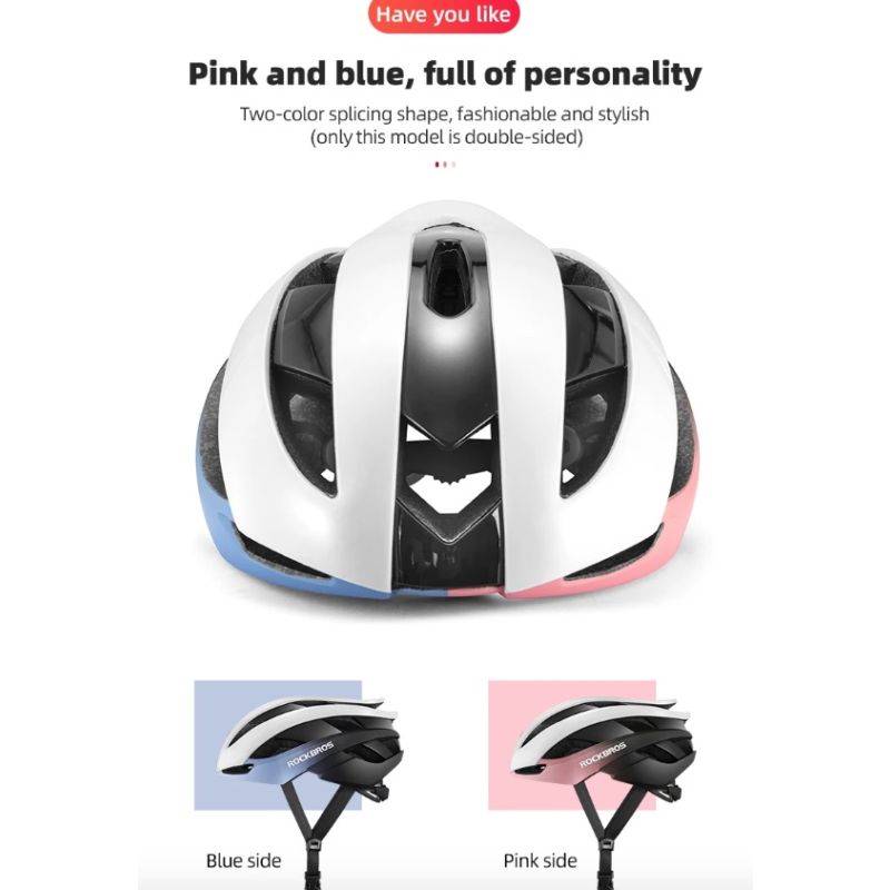 Casque de Vélo ROCKBROS Ultraléger Confortable et Résistant aux Chocs pour Cyclisme et Scooter Aventures