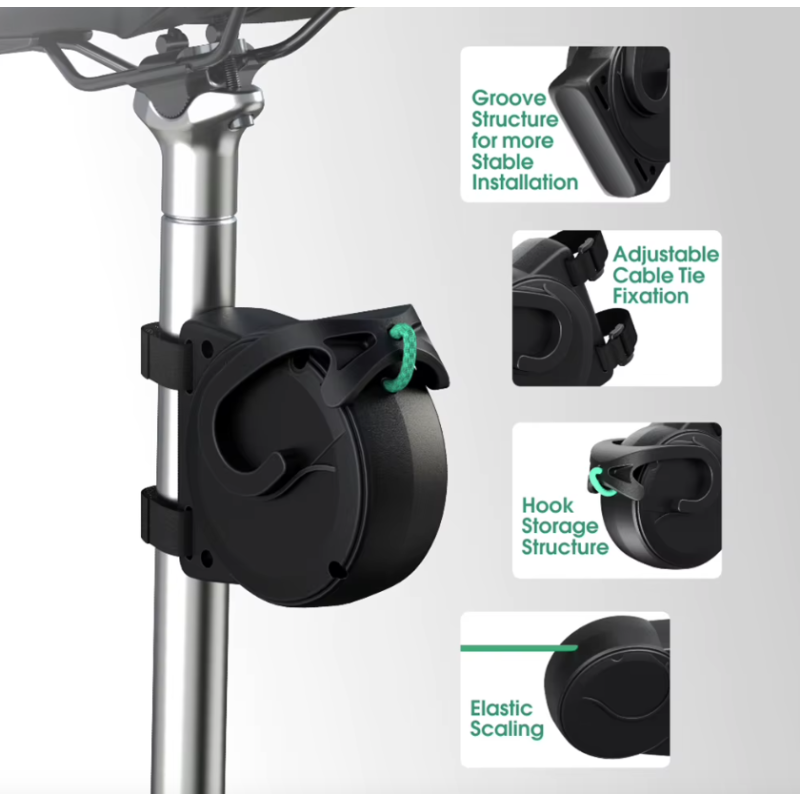 Corde de Remorquage Vélo pour Vélo de Montagne Moments Cyclisme Partagés Installation Rapide Système Traction