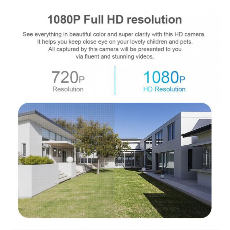 Ampoule Caméra de Surveillance 5G Wifi E27 Vision Nocturne Couleur Automatique Suivi Humain Audio Bidirectionnel