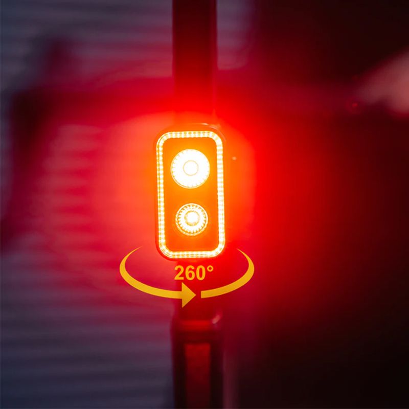 Magicshine SEEMEE300 feu arrière intelligent IPX6 visibilité 360° 300 lumens sécurité cycliste OptiTracing Light