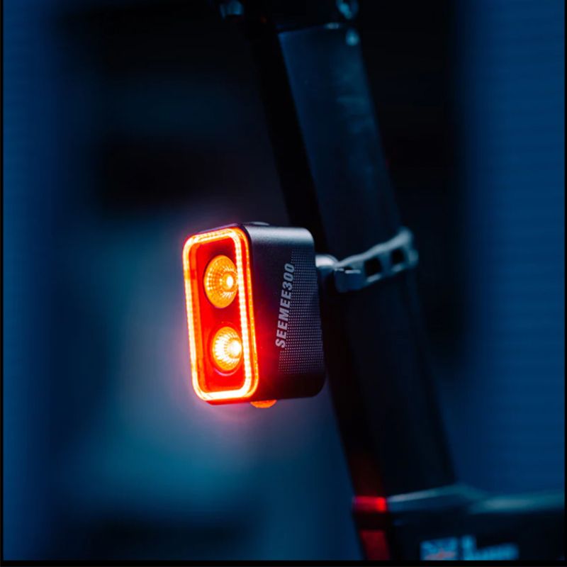 Magicshine SEEMEE300 feu arrière intelligent IPX6 visibilité 360° 300 lumens sécurité cycliste OptiTracing Light