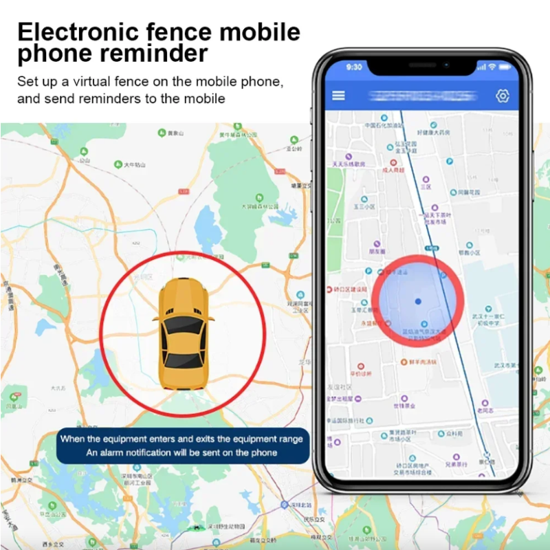 Mini GPS Fixation Magnétique Forte Suivi Temps Réel Voiture Moto Camion Localisateur Longue Durée Batterie