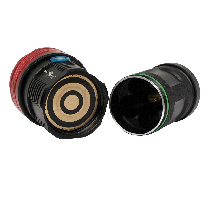 Lampe de poche LED Sky Ray S110 10 000 lumens alliage d'aluminium 6061T éclairage super brillant outdoor accessoires