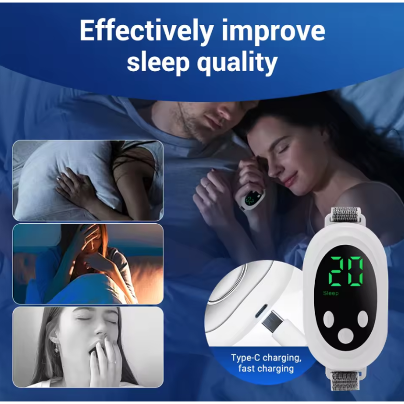 Dispositif de Sommeil Intelligent Portable | Aide Réparatrice pour l'Insomnie et l'Anxiété