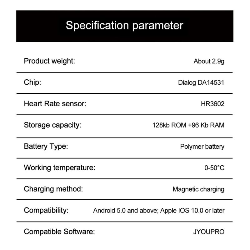 Bague intelligente multifonctionnelle suivi de santé analyse du sommeil compagnon élégant pour passionnés de fitness