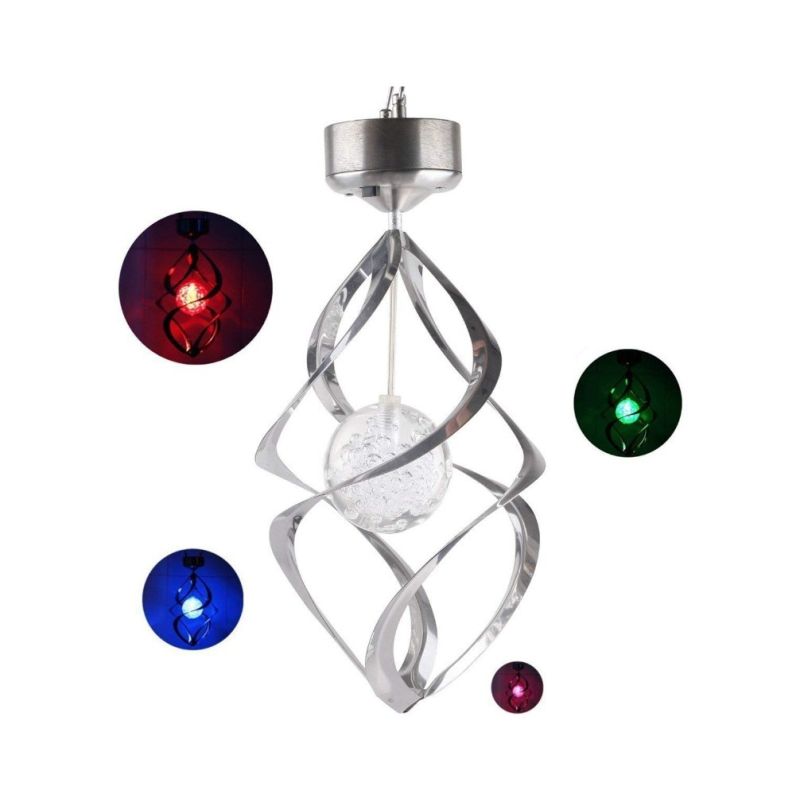 Carillons Éoliens LED Lumières Solaires Décorations Extérieures Ambiance Magique Résistant aux Intempéries