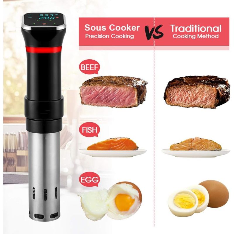 Cuiseur de précision Cuisson sous vide pour Cuisine maison Gadgets de cuisine pour Gastronomie moléculaire
