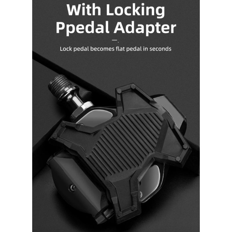 Pédales ROCKBROS SPD-SL ultralégères en alliage aluminium pour vélo de route stabilité améliorée et cyclisme léger