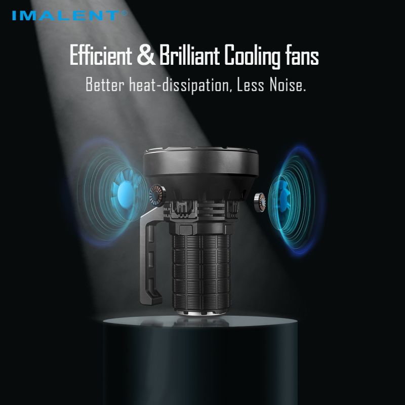 IMALENT SR16: 55000 lumens, 1715 mètres de lumière intense. Idéal pour l'exploration nocturne.