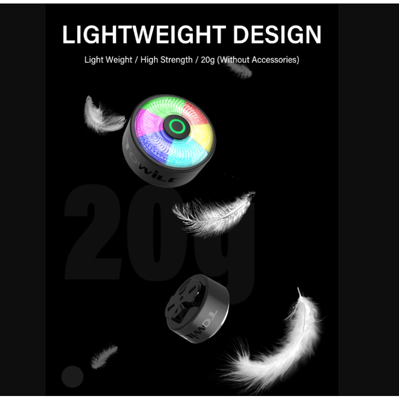 TOWILD TL03Pro feu arrière vélo LED compact capteur intelligent sécurité cyclisme produits durable nouveaux