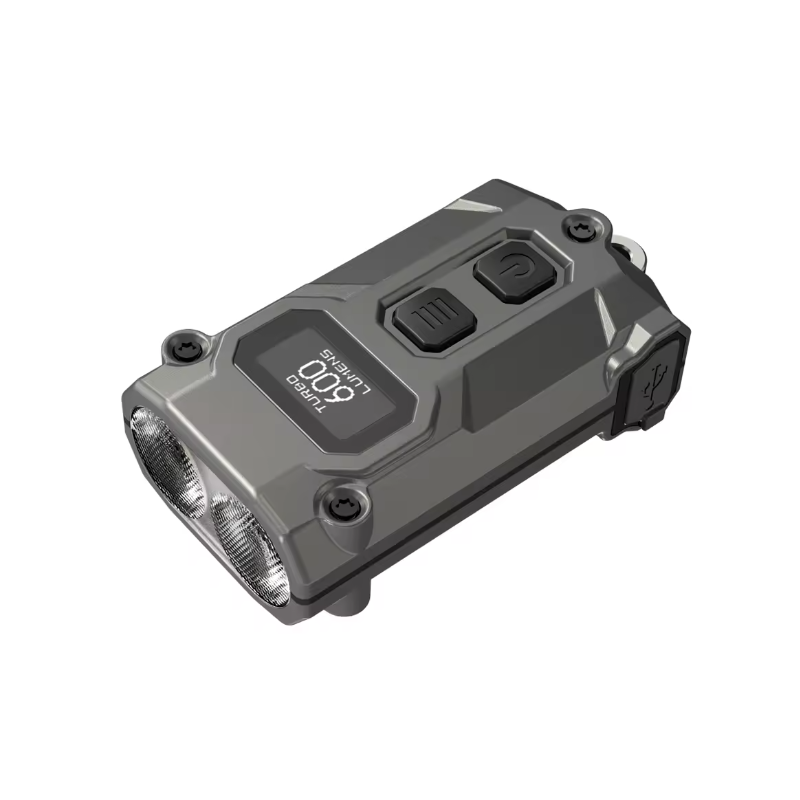 NITECORE TINI3 Lampe Porte-Clés 600 Lumens Ultra-Compacte Rechargeable pour Éclairage Quotidien et Exploration