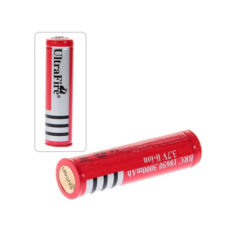Batterie UltraFire 18650 3.7V 3000mAh Li-ion Protégée pour Lampes de Poche et Dispositifs Électroniques Durables