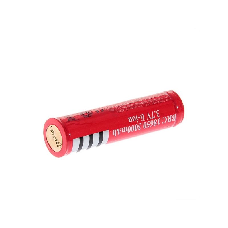 Batterie UltraFire 18650 3.7V 3000mAh Li-ion Protégée pour Lampes de Poche et Dispositifs Électroniques Durables