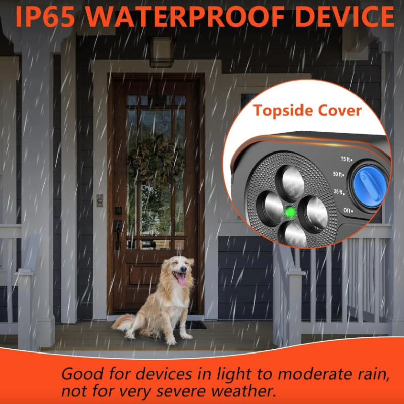 Dispositif anti-aboiement ultrason automatique chien - Dressage & prévention bruit, Stop aboiement efficace 20m