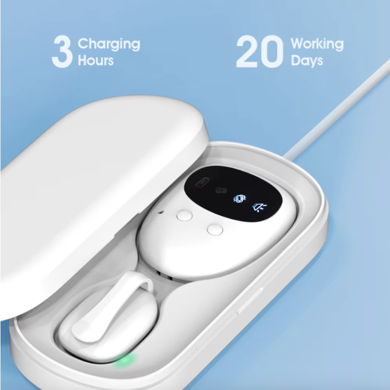 Alarme Enurésie Nocturne Sans Fil pour Enfants Rechargeable USB avec Capteur Urinaire et Modes Rappel Multiples