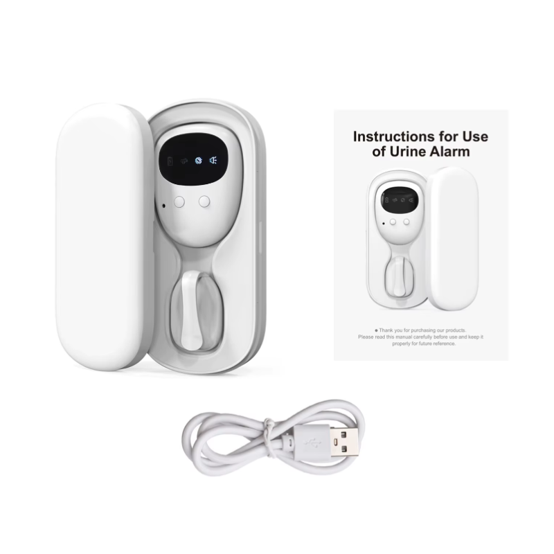 Alarme Enurésie Nocturne Sans Fil pour Enfants Rechargeable USB avec Capteur Urinaire et Modes Rappel Multiples