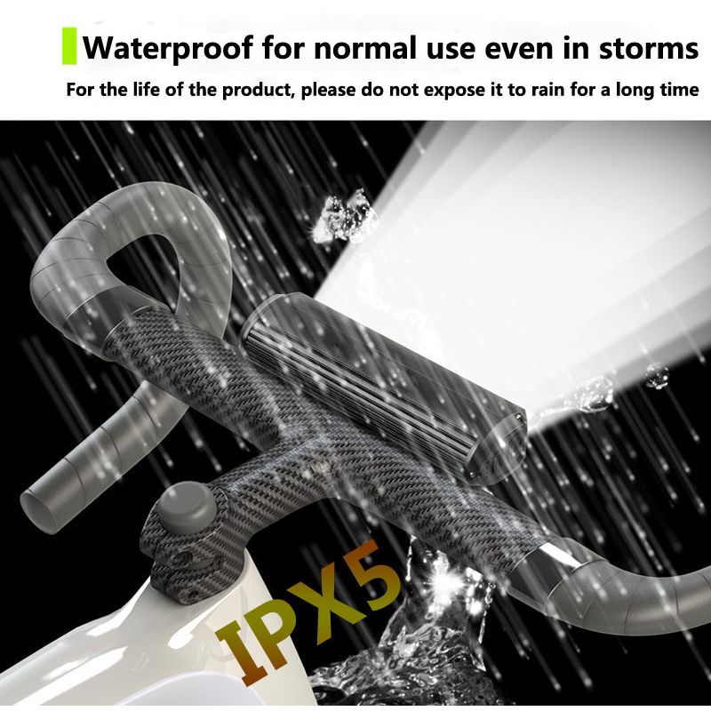 Lampe cyclisme LED 5200 Lumens étanche rechargeable 8000mAh alliage aluminium sécurité cycliste accessoires vélo