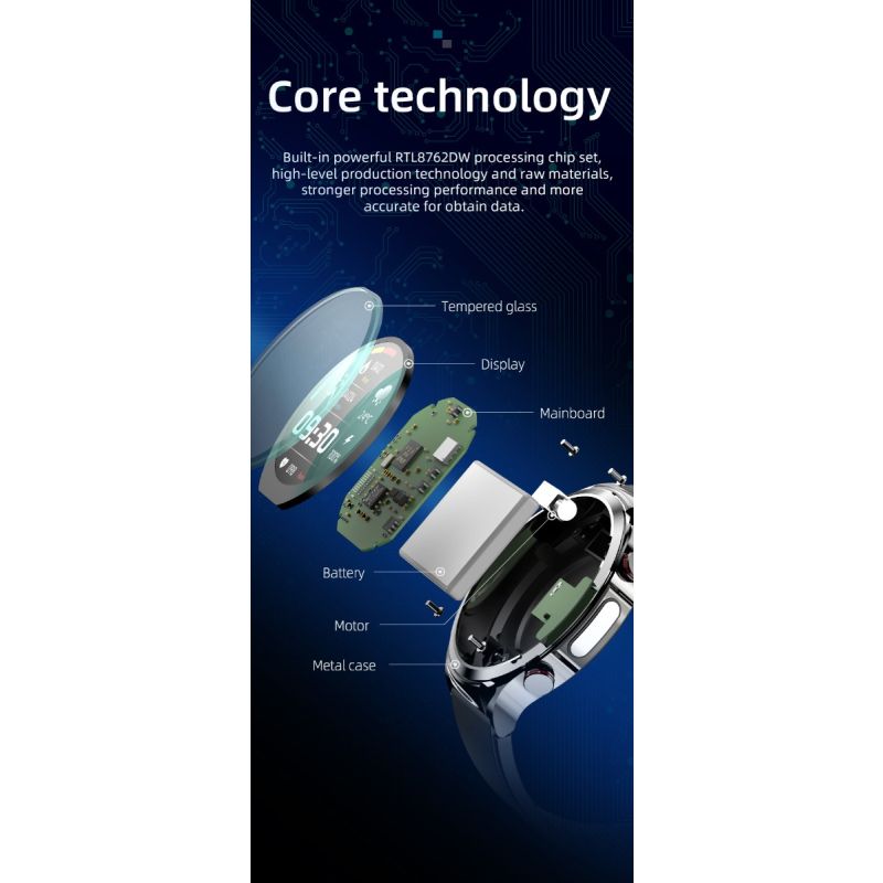W11 Montre Intelligente 1.32