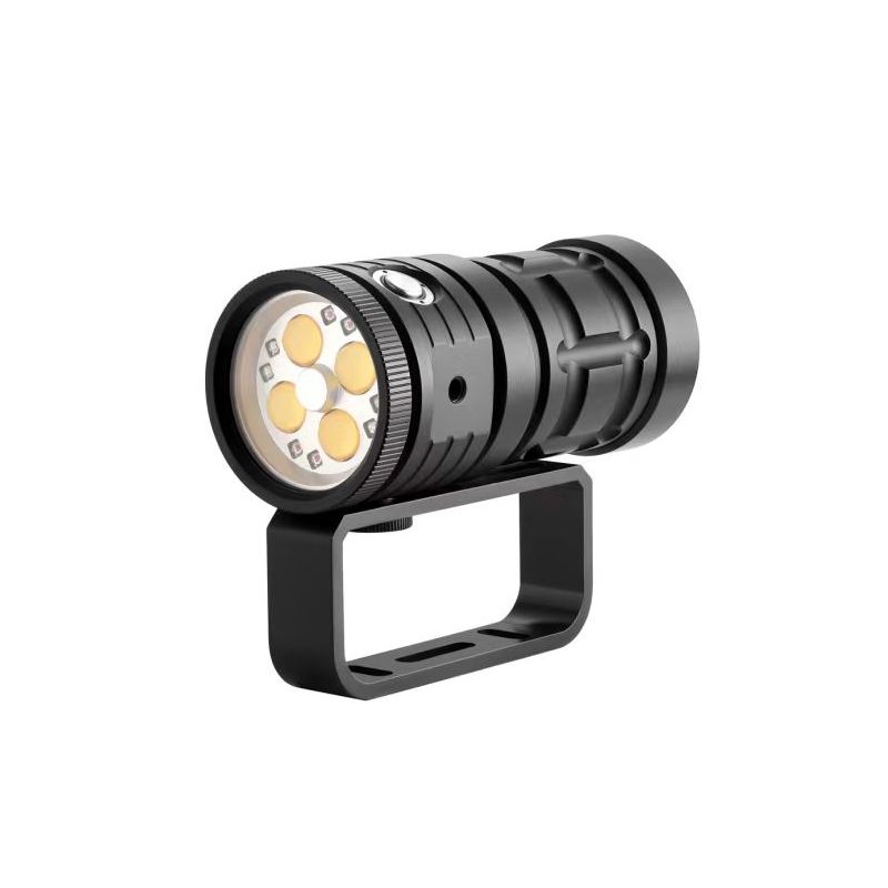 Lampe de plongée 25000 Lumens étanche 120M torche à reflets pour photographie sous-marine rechargeable type C