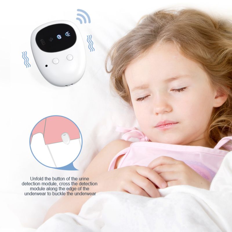 Alarme énurésie sans fil ENFANT/ADULTE - Aide propreté, anti-pipi nocturne, portable, rechargeable USB.