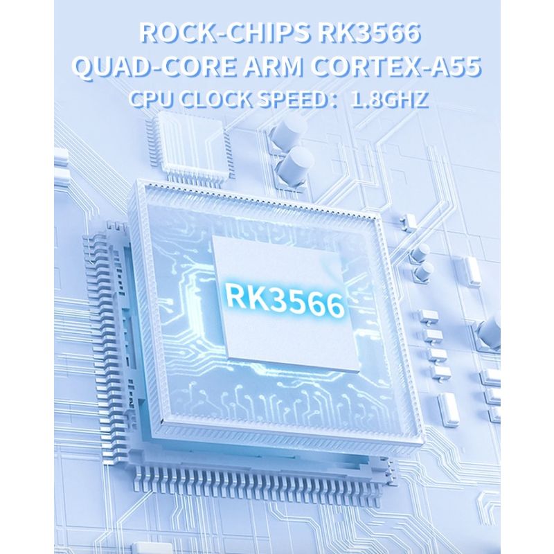 Console de jeu portable POWKIDDY X55 écran IPS 5.5 pouces jeux rétro Linux open source résolution 1280x720