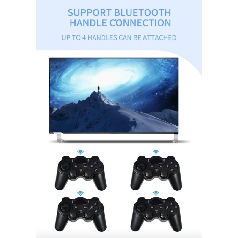 Console de jeu portable POWKIDDY X55 écran IPS 5.5 pouces jeux rétro Linux open source résolution 1280x720