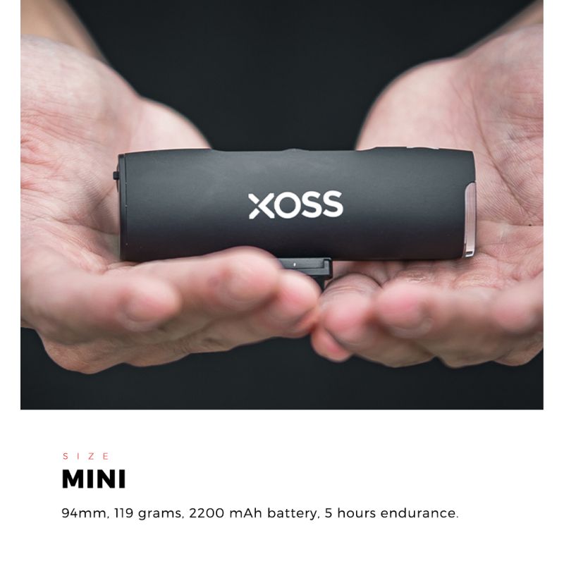 XOSS XL-400 Lampe Avant VTT Étanche USB 400 Lumens Lumière Vélo Sécurité Cycliste Modes d'Éclairage