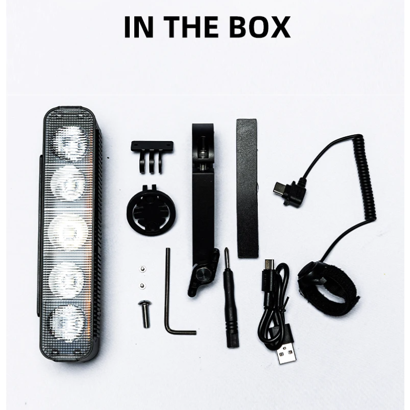 Lampe vélo XOSS XL3000 3000 lumens rechargeable Type C sécurité balades nocturnes 10 modes étanche robuste