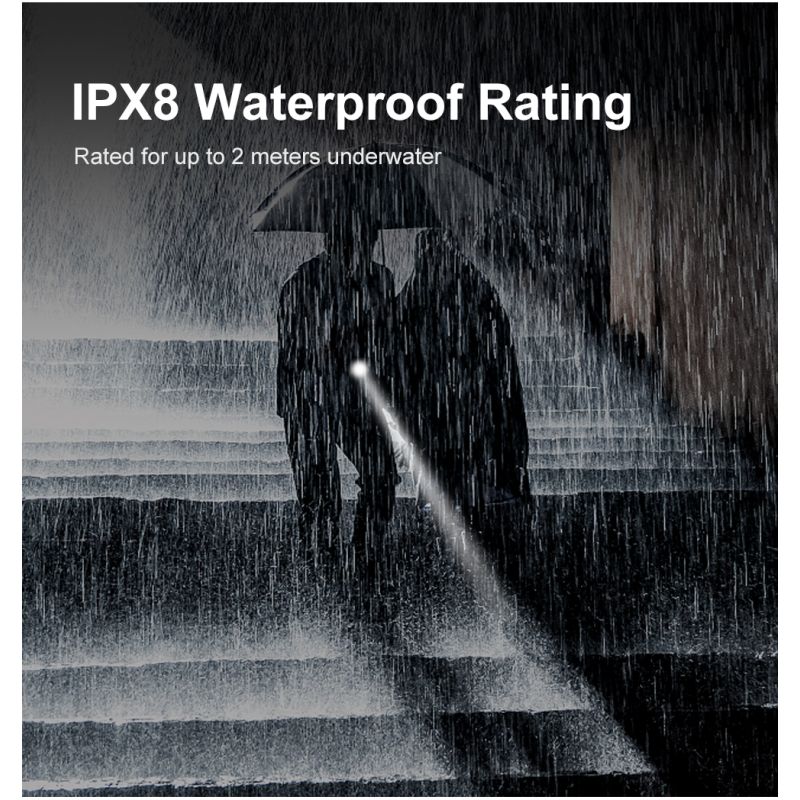 Klarus XT21X Pro Lampe de Poche LED XHP70.2 4400 Lumens Réglable Rechargeable Haute Performance Polyvalente