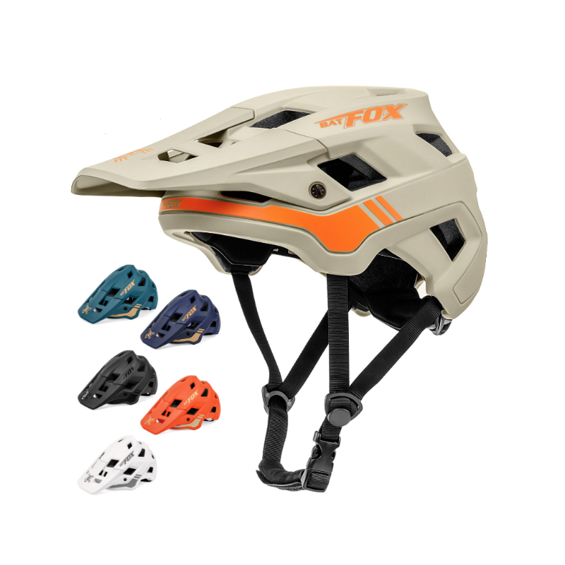 Casque de vélo BATFOX léger et réglable pour hommes et femmes avec technologie In-Mold couleurs vives