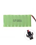 Batterie rechargeable NI-MH AA 9.6V 1800mAh, SM prise