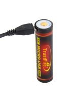 Trustfire 18650 3400mah 3.7V Micro USB Rechargeable Li-ion Batterie