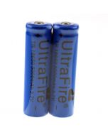 Batterie rechargeable ultrafire tr 5000mah 3,7 V 18650 Li-ion (1 paire)