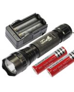 Multi Couleur Sélectionnez Ultrafile 501B U2 1300 Lumens 5 modes LED lampe de poche  2 * 18650 batterie  chargeur