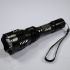 Lampe de poche LED Uniquefire HS-802 robuste alliage d'aluminium lumière verte exploration nocturne activités outdoor