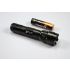 ULTRAFIRE WF-502B U2 lampe de poche LED 1300 lumens éclairage puissant activités de plein air portable noire