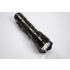 ULTRAFIRE WF-502B U2 lampe de poche LED 1300 lumens éclairage puissant activités de plein air portable noire