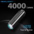 Lampe de poche LED IMALENT LD70 4000 lumens éclairage portable design compact aventuriers affichage OLED