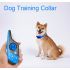 Collier d'entraînement de chien électrique télécommande 500m imperméable rechargeable formation en plein air