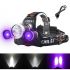 Boruit RJ-3000 Phare LED lumière blanche T6 équipement aventure design durable lampe frontale légère légère