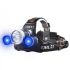 Boruit RJ-3000 Phare LED lumière blanche T6 équipement aventure design durable lampe frontale légère légère