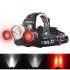Boruit RJ-3000 Phare LED lumière blanche T6 équipement aventure design durable lampe frontale légère légère